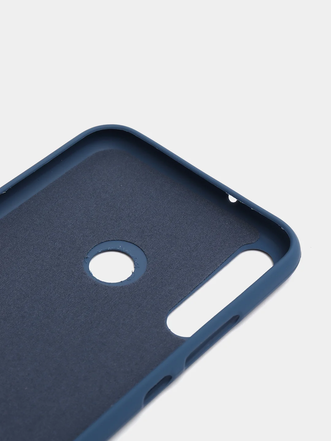 Темно-синий силиконовый чехол Huawei P40 Lite E / Honor 9C, однотонный