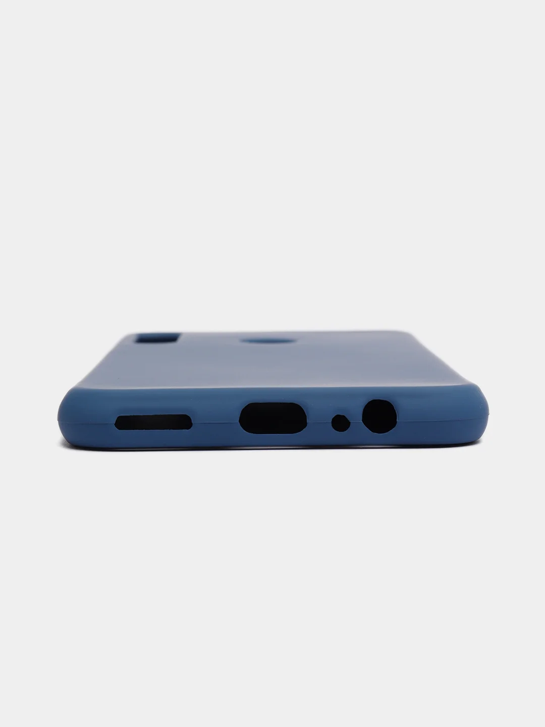 Темно-синий силиконовый чехол Huawei P40 Lite E / Honor 9C, однотонный