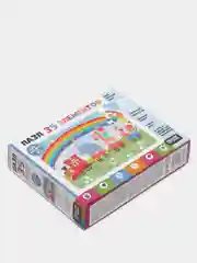 Пазл Baby Games "Паровозик-радуга", 35 элементов