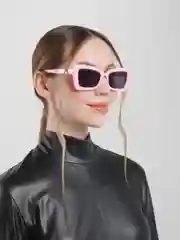 Розовый солнцезащитные очки
