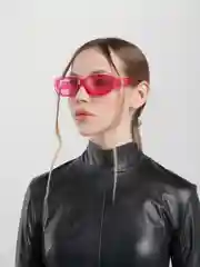 Розовый солнцезащитные очки