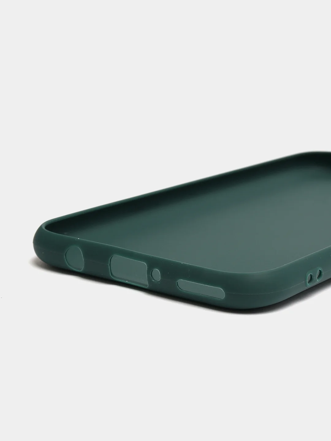 Силиконовый чехол для Huawei P40 Lite, тёмно-зеленый