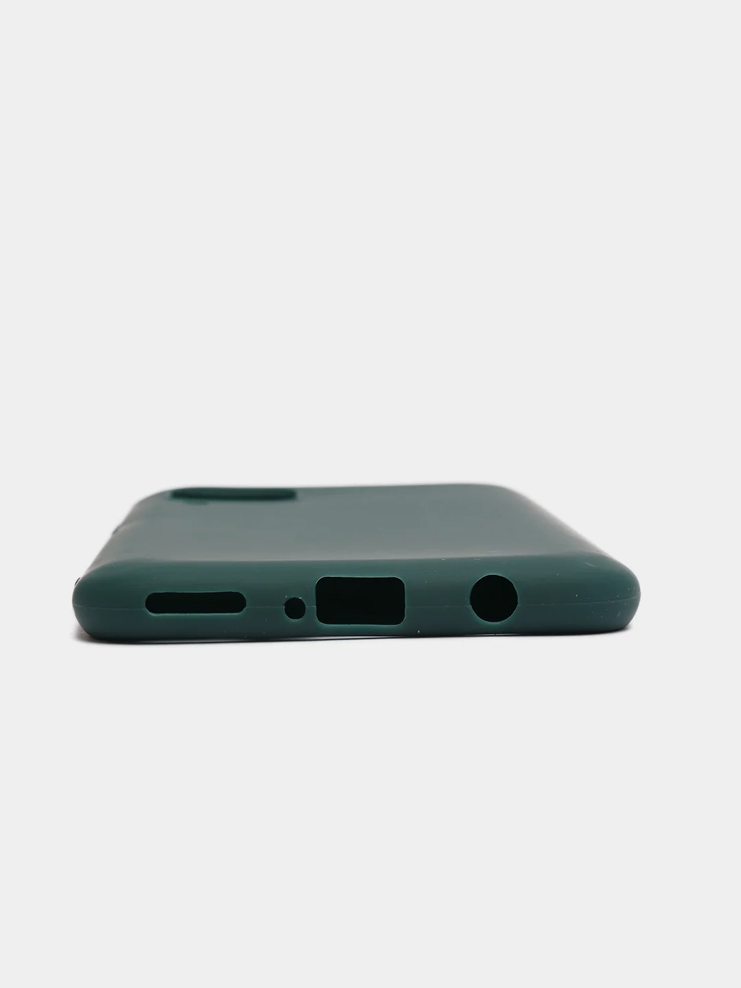 Силиконовый чехол для Huawei P40 Lite, тёмно-зеленый