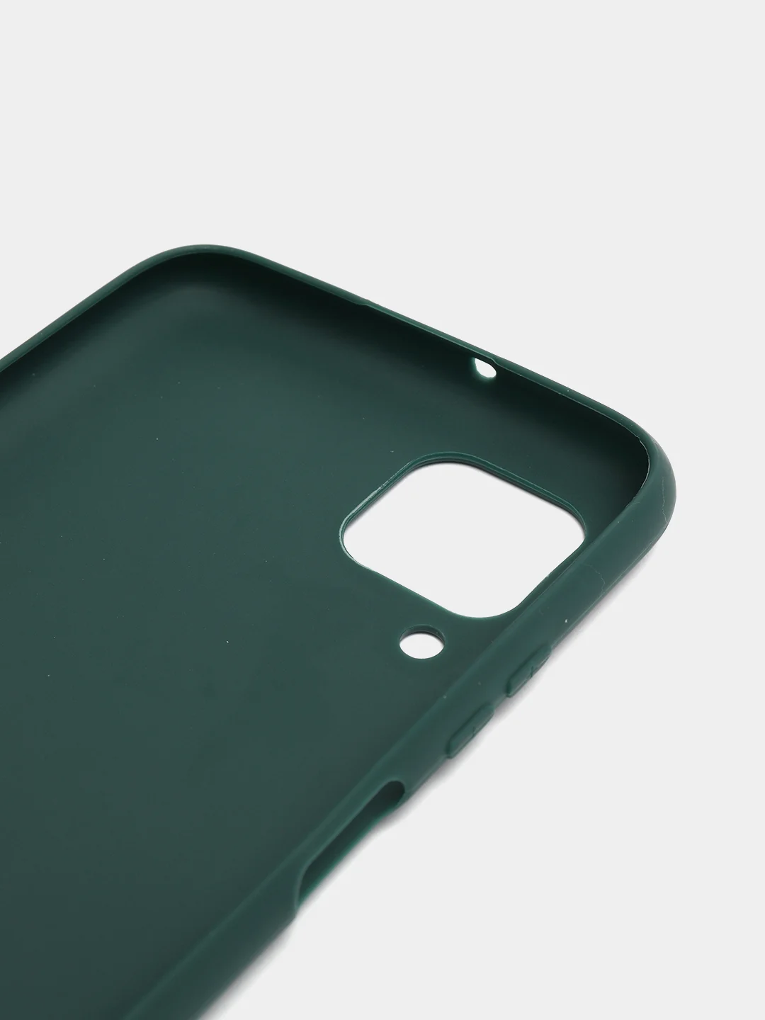 Силиконовый чехол для Huawei P40 Lite, тёмно-зеленый
