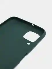 Силиконовый чехол для Huawei P40 Lite, тёмно-зеленый