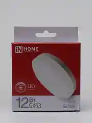 Лампа светодиодная IN HOME таблетка 12 Вт, 10 Вт, потолочные точечные, 4000 К