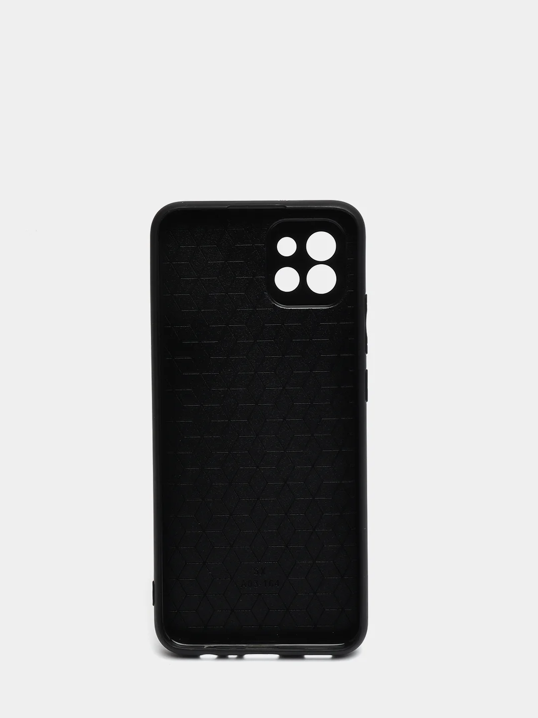 Желтый накладка на Samsung Galaxy A03, с рисунком, с защитой камеры