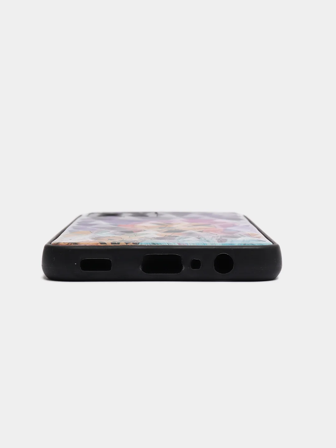 Пурпурный накладка на Samsung Galaxy A03, с рисунком, с защитой камеры