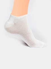 Короткие носки из хлопка, однотонные, 36-46