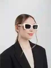 Бежевый солнцезащитные очки