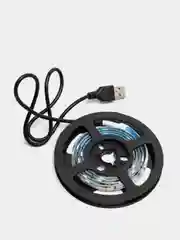 Синий usb cветодиодная LED лента подсветка для телевизора и монитора 1 м, IP65, 5050