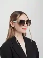 Черный солнцезащитные женские очки