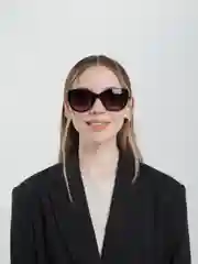 Черный солнцезащитные женские очки