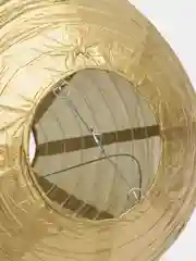 Золотой шар-фонарик бумажный для декора