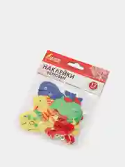 Наклейки из фетра "Рыбки", ассорти, 12 штук
