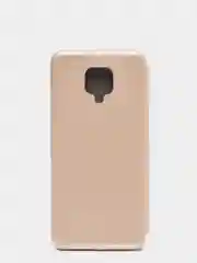 Золотой чехол-книжка Xiaomi Redmi Note 9 Pro / Note 9s / Note 9 Pro Max, Сяоми Редми Нот 9 Про, 9с