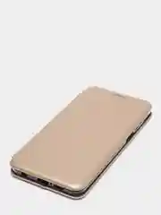 Золотой чехол-книжка Xiaomi Redmi Note 9 Pro / Note 9s / Note 9 Pro Max, Сяоми Редми Нот 9 Про, 9с