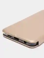 Золотой чехол-книжка Xiaomi Redmi Note 9 Pro / Note 9s / Note 9 Pro Max, Сяоми Редми Нот 9 Про, 9с