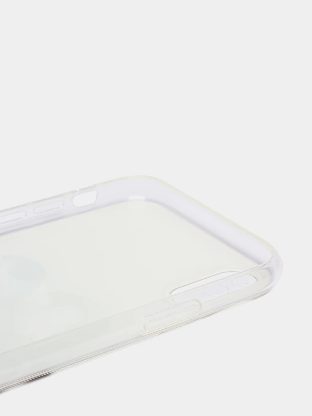 Синий меланж чехол Apple iPhone XR силиконовый с рисунком