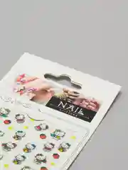 Бирюзовый наклейки-слайдеры для дизайна ногтей и маникюра, "Hello kitty"