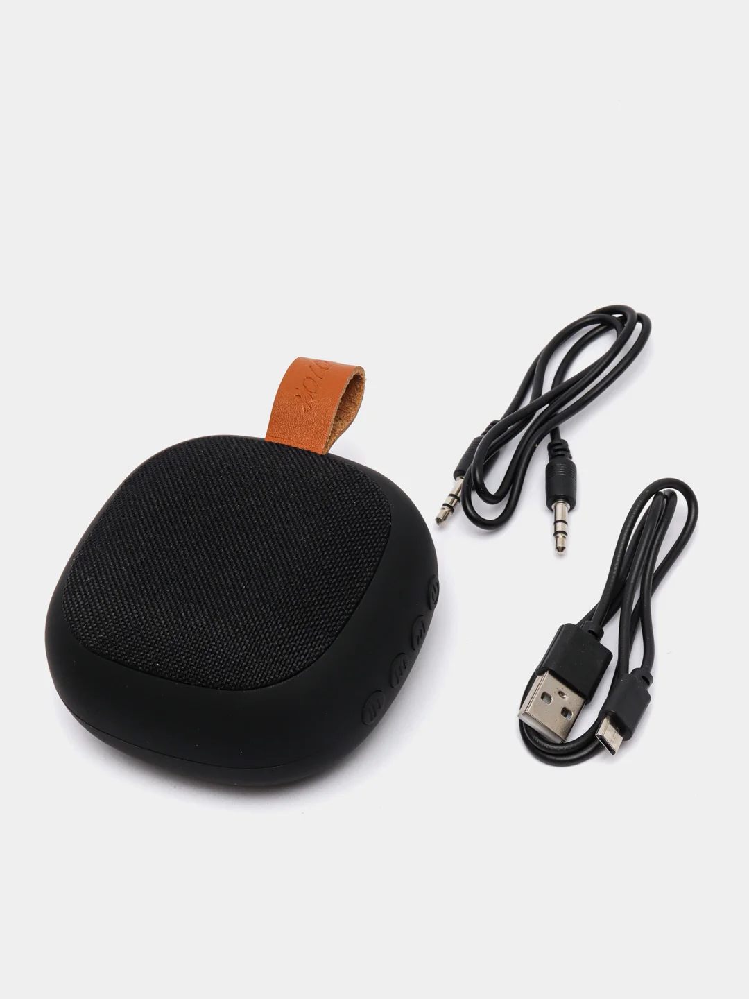 Черный колонка портативная HOCO BS31 Bright sound Bluetooth, AUX, microSD, 3 цвета