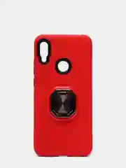 Красный чехол Honor 8A / 8A Prime / Huawei Y6 2019 / Y6 Prime 2019, с металлическим кольцом