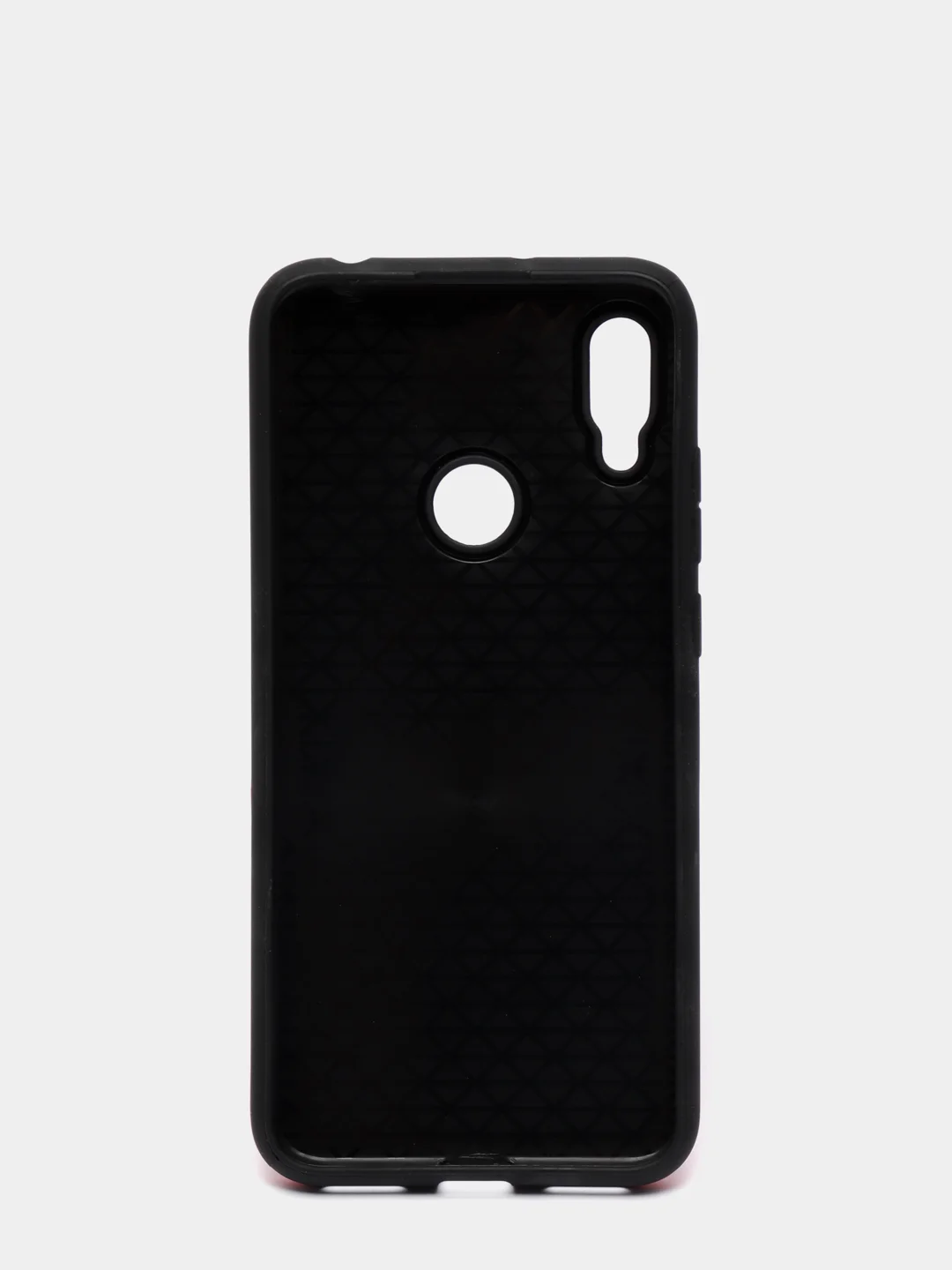Красный чехол Honor 8A / 8A Prime / Huawei Y6 2019 / Y6 Prime 2019, с металлическим кольцом