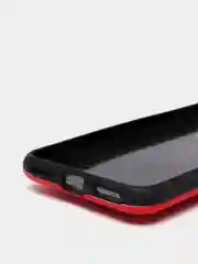 Красный чехол Honor 8A / 8A Prime / Huawei Y6 2019 / Y6 Prime 2019, с металлическим кольцом