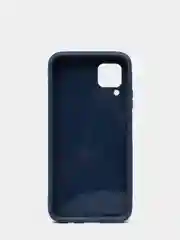 Синий чехол усиленный с полосой для Huawei P40 Lite / Huawei Nova 7i, силиконовый