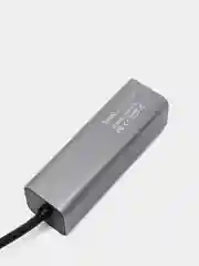 Хаб Hoco HB1 Line Machine USB to 4xUSB, серебристый