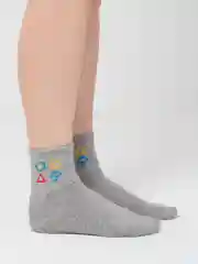 Серый носки корейские