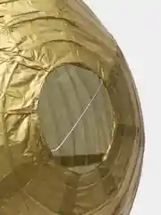 Золотой шар-фонарик бумажный для декора