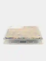 Черный чехол iPhone 12 (6.1)/ 12 Pro, Pro Max, mini силиконовый переливающийся жидкий с блестками