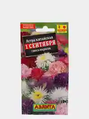 Семена Астра "1 сентября" смесь окрасок