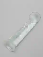 Белый фаллоимитатор на присоске, анальный