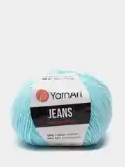 Голубой пряжа YarnArt Jeans Ярнарт Джинс