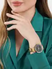Черный женские кварцевые часы