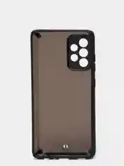 Черный чехол для Samsung Galaxy A52  с  блестками