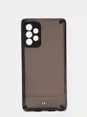 Черный чехол для Samsung Galaxy A52  с  блестками