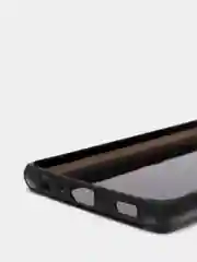 Черный чехол для Samsung Galaxy A52  с  блестками
