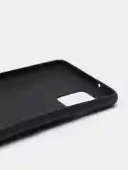 Черный чехол для Samsung Galaxy A42 силиконовый матовый