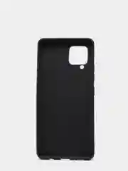 Черный чехол для Samsung Galaxy A42 силиконовый матовый