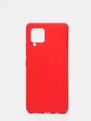 Красный чехол для Samsung Galaxy A42 силиконовый матовый