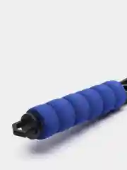 Синий скребок для льда с мягкой ручкой
