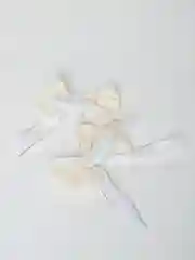 Белый резинка бантик