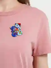 Лазурный брошь "Коты"