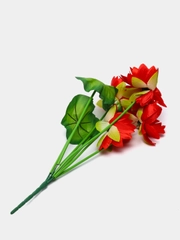 Искусственные цветы. Лотосы (букет) Композиция. Диаметр цветка: до 16 см. Высота: 550 мм
