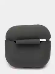 Серый чехол для  наушников Apple Airpods 3 аирподс силиконовый