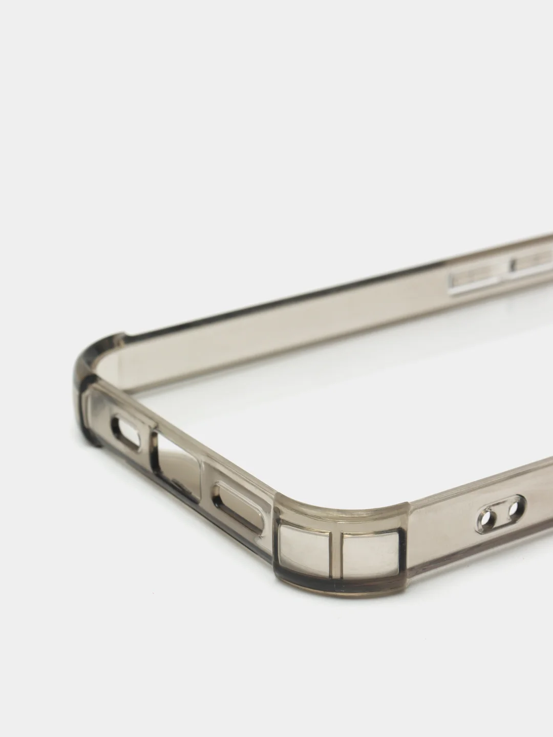 Серый чехол для IPhone 13 противоударный