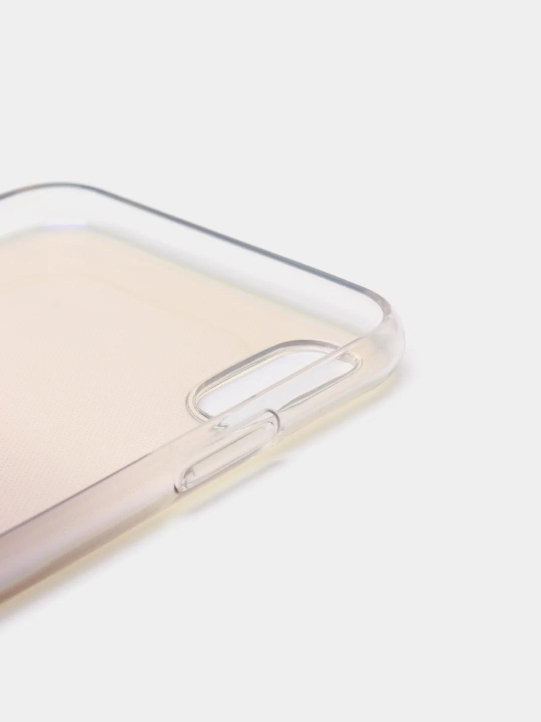 Синий меланж чехол iPhone XR, Xs Max силиконовый прозрачный с градиентом